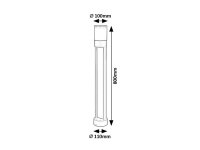 LEITHA bílá LED 12W IP44
