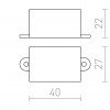 DRIVER LED 1x3W 700mA 3W - DESIGN RENDL RENDL G13125