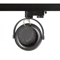KELLY LED pro tříokr. lištu  černá  230V LED 12W 24°  3000K RENDL R14547