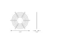 HIGH BAY V WIRE GUARD 95W 120W WIRE GUARD LEDVANCE 4099854328251