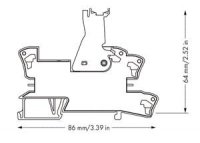 Polovodičové relé SSR, AC/DC 24 V, výstupní napětí AC 24-230 V WAGO 788-721