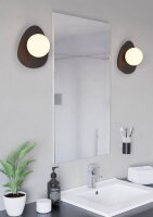 Nástěnné svítidlo CASTROVIDO G9 4,2W IP44 černá EGLO 902091