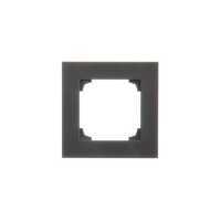 Rámeček 1 násobný černá matná KONTAKT SIMON TR1/149