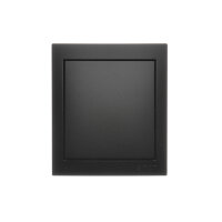 Ovládač zapínací bez piktogramu, řazení 1/0 IP44 černá matná ACP1/49