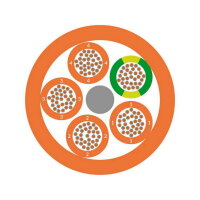 Ovládací kabel ÖLFLEX CLASSIC 110 Orange 5G1 LAPP 0019709