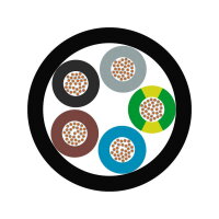 Připojovací kabel ÖLFLEX HEAT 180 H05SS-F EWKF 3G6 LAPP 0046919