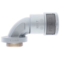 Hadicové šroubení FIPLOCK ONE 90° METAL M12X1.5 / 10 BK LAPP 61804687