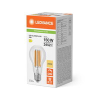 Světelný zdroj LED CLASSIC A DIM P 18W 830 Clear E27 LEDVANCE 4099854777639