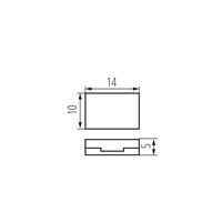 Konektor LED COB pasku CON P 12 RGBW KANLUX 90720