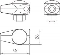OBO 5311039 Spojka T 244