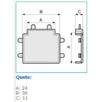 IM 22X10 W 04016 T-kus pro minikanály 22x10 - bílá IBOCO I-IM 22X10 W 04016