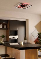 Stropní svítidlo CALAGRANO-Z LED-ZIG-RGB/CCT 450X450 21W IP20 EGLO 900729