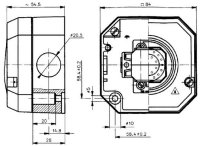 ABB Garant 3558-01750 Spínač jednopólový,řazení 1,Al,IP66