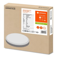 LEDVANCE SURFACE SLIM IK10 RD 350 SENSOR 35W 840 WT IP65