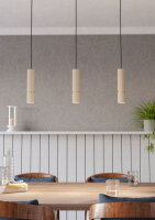 Závěsné svítidlo CAMINIA GU10 písková/mosaz 3X4,7W IP20 EGLO 901152