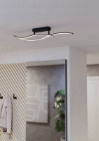 Stropní svítidlo GRISOLIA LED černá/bílá 12W IP20 EGLO 901206