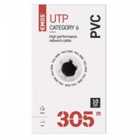 Datový kabel UTP CAT 6, 305m EMOS S9131