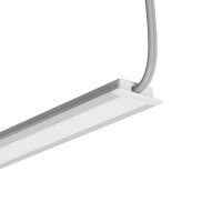 Záslepka s otvorem KLUŚ MICRO-NK-OTW pro AL profil, šedá /24347/ C24346C02TW