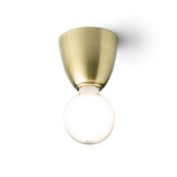 REACH stropní česaná mosaz 230V E27 11W RENDL R14385