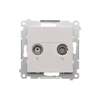 TAP10.01/114 Zásuvka anténní R+TV průcho