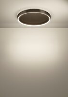 Stropní svítidlo TRABUCO LED-CCT 41W IP20 černá/bronz EGLO 390448