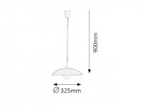 Cupola range E27 1x 60W IP20 šedá RABALUX 1408