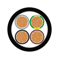 Připojovací motorový kabel ÖLFLEX SERVO 2YSLCY-JB BK 4G35 LAPP 1136457