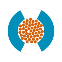 Jednožilový vodič X05V-K 2CHELIX 1X0,5 WHBU bílá/modrá LAPP 4512441S