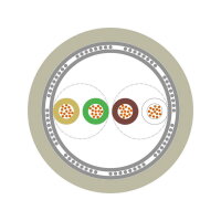 Nízkofrekvenční datový kabel UNITRONIC PUR CP (TP) 6x2x0,25 LAPP 0032854