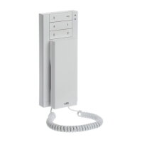 Telefon domovní 6tlačítkový se sluchátkem bílá M22001-W-02 ABB 2TMA210050W0003