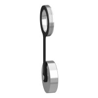USB/RJ45 ochranný kryt IP65/IP67/IP 69K, kovový, chrom SCHNEIDER ZBSP3