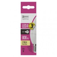 LED žárovka Classic svíčka E14 7,3W (60W) 806 lm teplá bílá EMOS ZQ3230