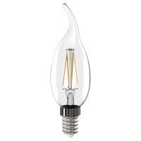 LED žár. svíce designová 4 W, E14, 2700