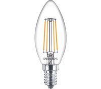 LED žárovka PHILIPS sada 3ks classic 40W B35 E14 WW CL