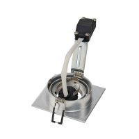 NEW TRIA I GU10 zapustna cesane alu 230V GU10 halogen 50W 30° SLV 111361