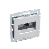 VALENA HLINÍKOVÁ ZÁSUVKA 1XRJ45 STP CAT.6A LEGRAND 770272