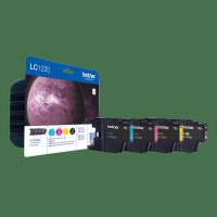 BROTHER LC-1220 sada inkoustů - black, magenta, yellow, cyan