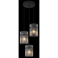 Závěsné svítidlo GORLEY černá 3xE27,max. 60W 230V GLOBO 15698-3HR