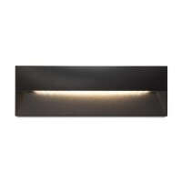 REP 27 zápustná černá 230V LED 10W 90° IP65 3000K RENDL R14207