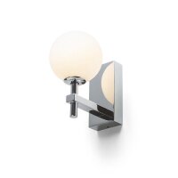 PEGGY nástěnná chrom/opálové sklo 230V G9 6W IP44 RENDL R14388