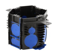 UI10T Přístrojová krabice pod omítku černá/modrá F-TRONIC 7320101