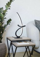 Stolní svítidlo CARDONCITO LED-CCT 12W IP20 černá/bílá EGLO 902348