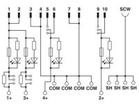 Pasivní modul UM-FLK10/PI/FU/ROC800 PHOENIX CONTACT 2905962