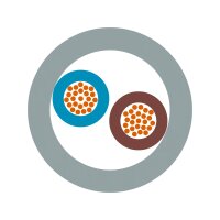 Ovládací kabel ÖLFLEX CLASSIC 100 300/500V 2X0,75 LAPP 00100214