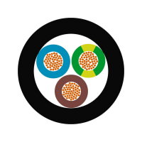 Připojovací a ovládací kabel ÖLFLEX CLASSIC 100 BK 0,6/1 kV 3G2,5 LAPP 1120469