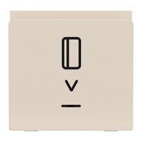 Spínač NOVÁ UNICA pro hotelové karty, 2M, Béžový SCHNEIDER NU328344