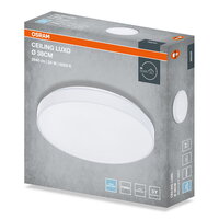 CEILING LUXO WHITE ? 38 cm 24W 6500K IP20 WHITE OSRAM 4099854650413
