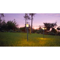 Solární svítidlo černá 12x LED 0.2W 3V, 1600K GLOBO 36704