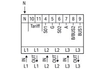 Elektroměr bezšroubový WAGO 879-3000, 400V, 65 A, RS-485/MODBUS/M-Bus/Bluetooth