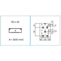 TA-N 120X40 W 01854 Podparapetní přístrojový kanál, 120x40 - bílá IBOCO B01854